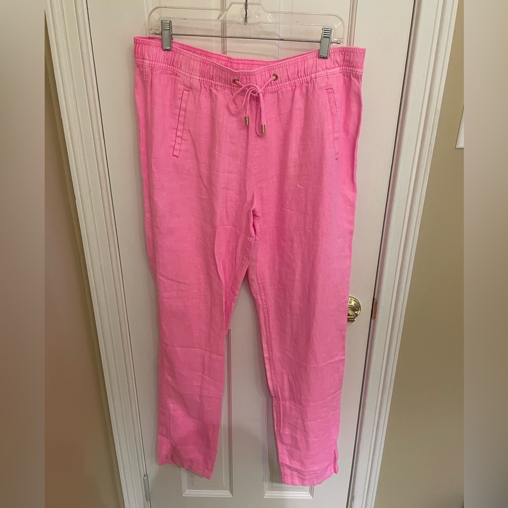 Lilly Pulitzer Bright Pink Pants size L